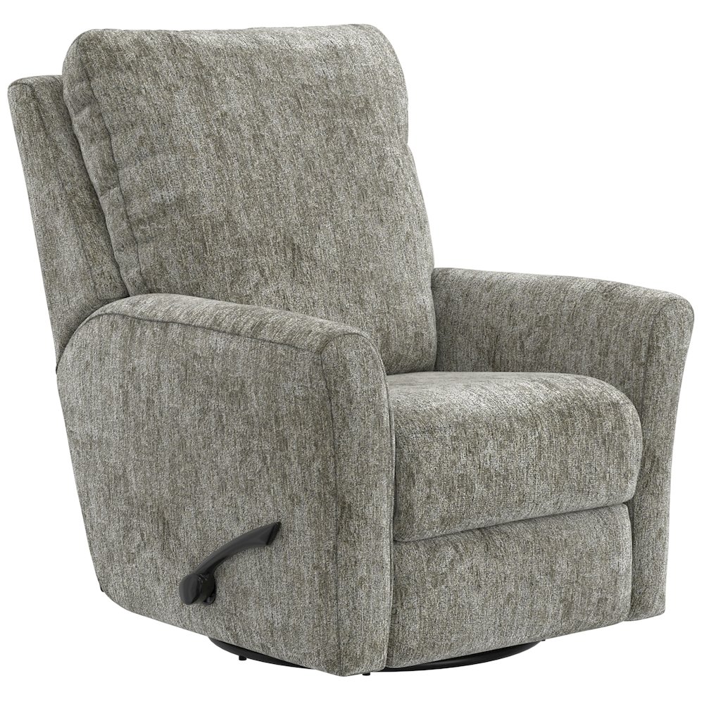 Belton Swivel Glider Recliner in Stone color. Picture 1