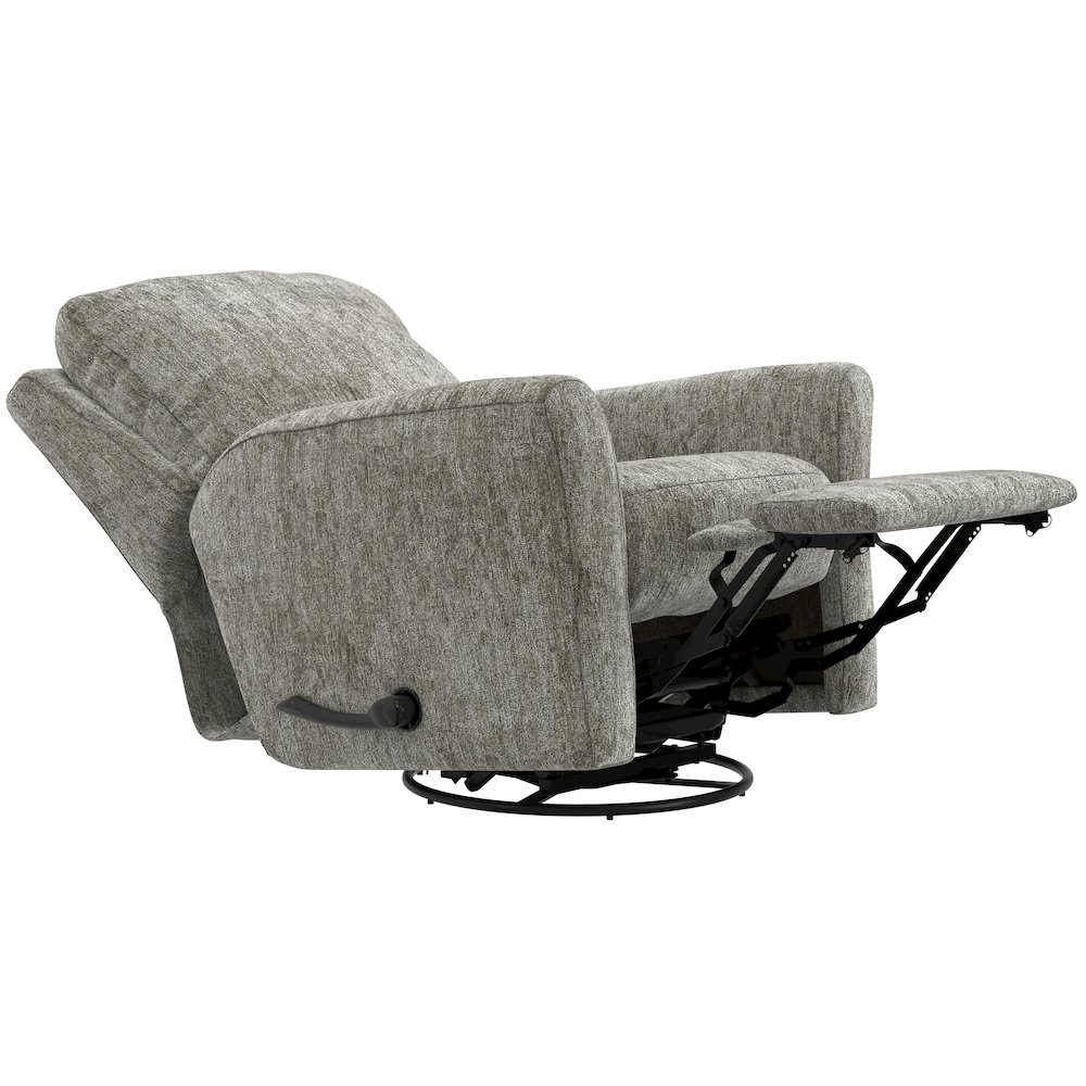 Belton Swivel Glider Recliner in Stone color. Picture 2