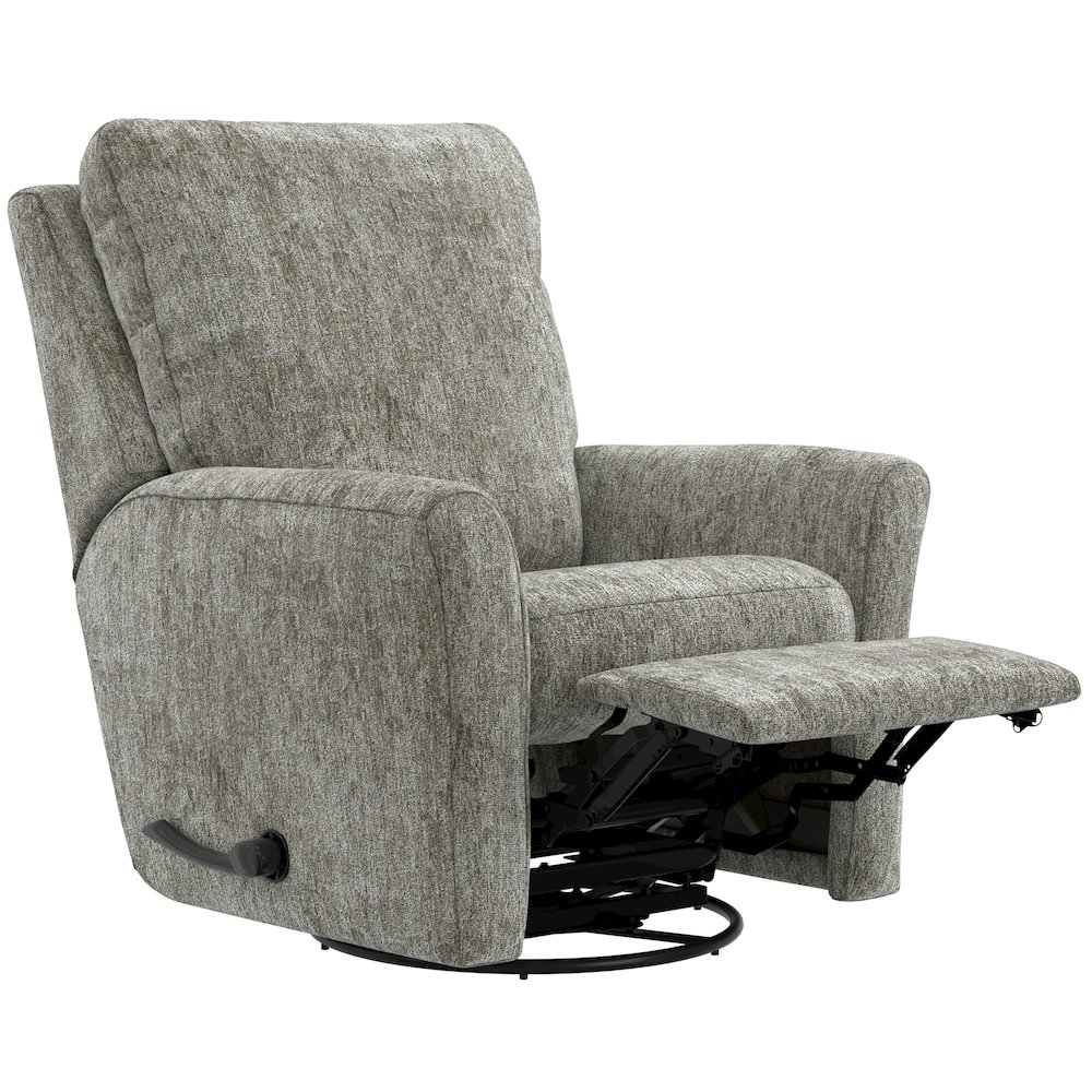Belton Swivel Glider Recliner in Stone color. Picture 3