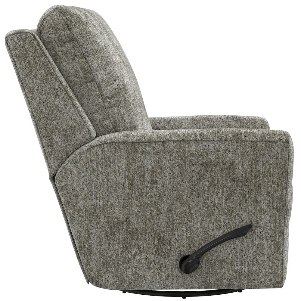 Belton Swivel Glider Recliner in Stone color. Picture 15