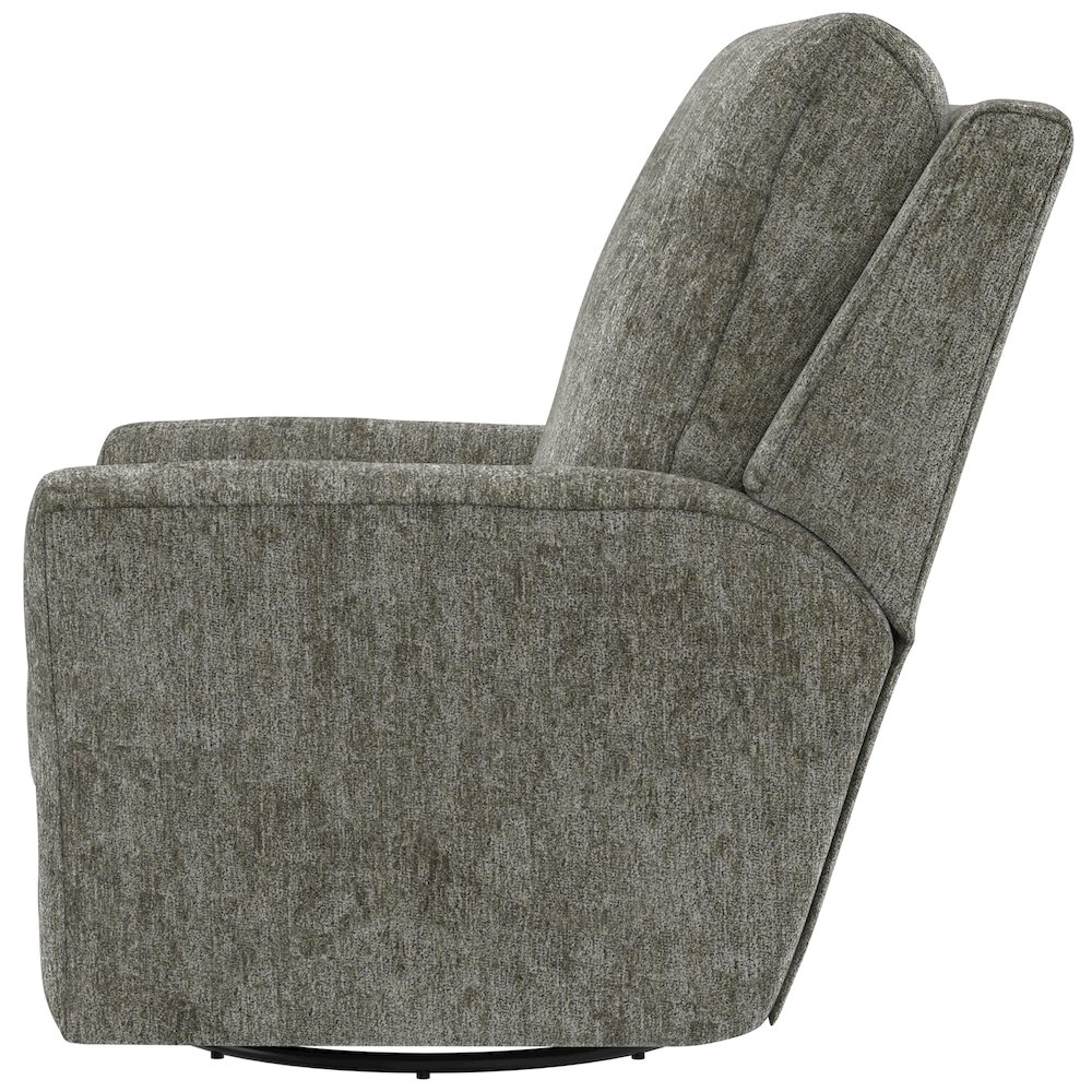 Belton Swivel Glider Recliner in Stone color. Picture 18