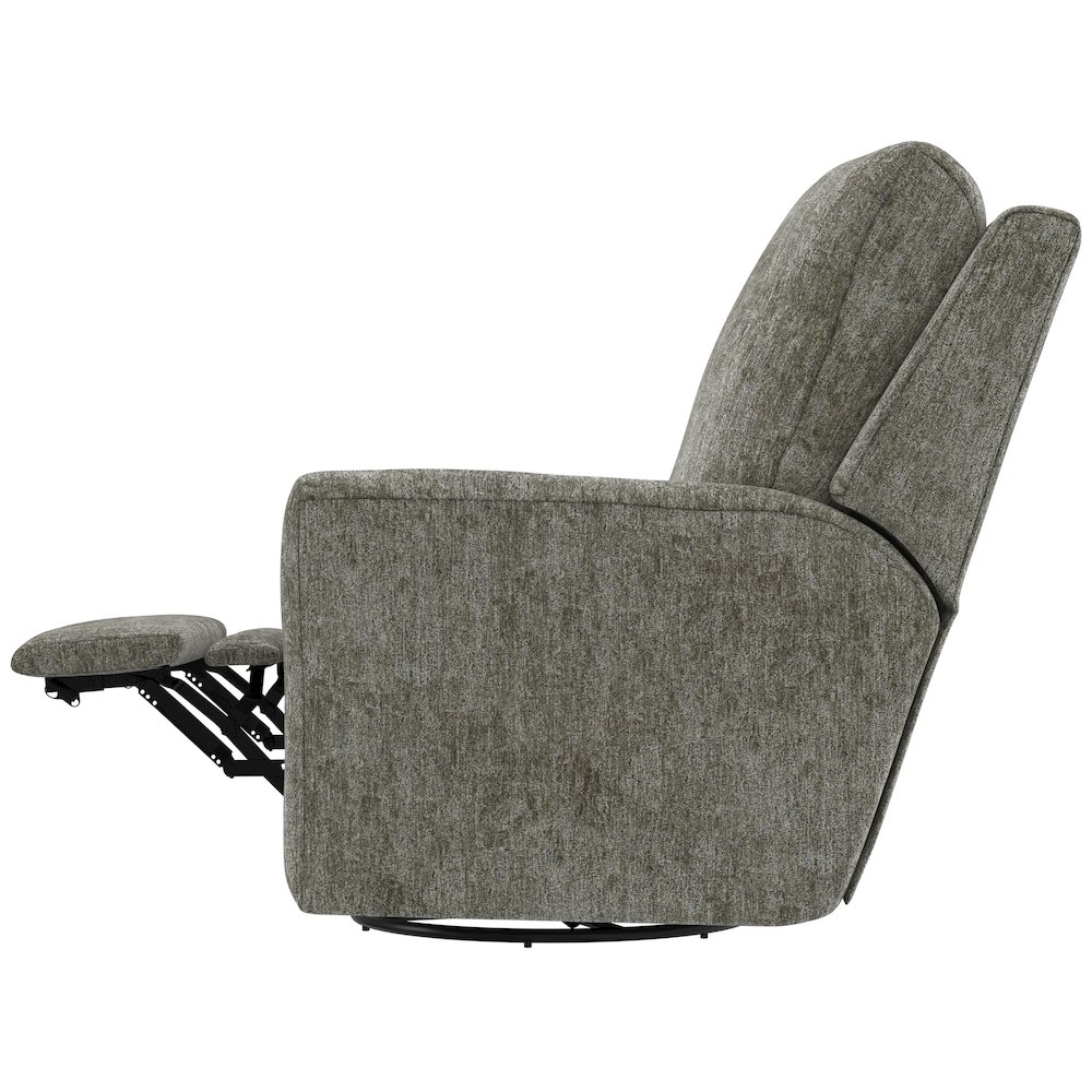 Belton Swivel Glider Recliner in Stone color. Picture 20