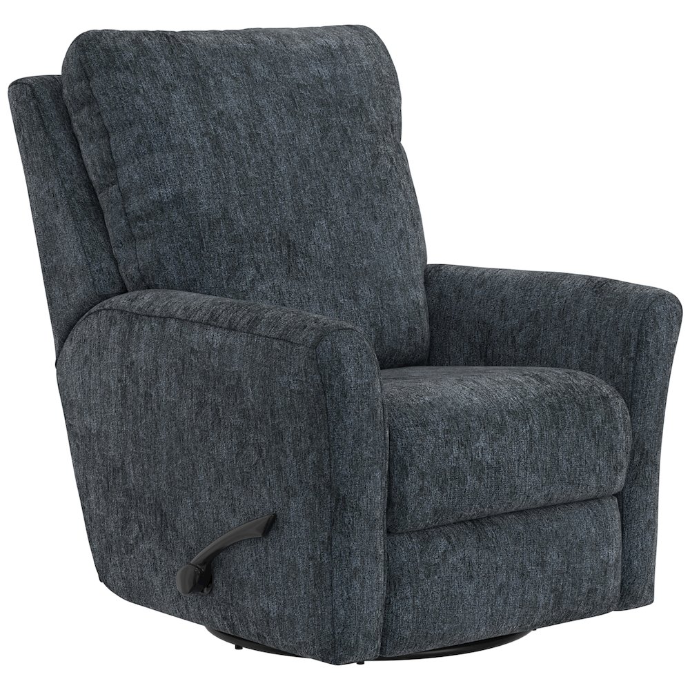 Belton Swivel Glider Recliner in Mineral color. Picture 2