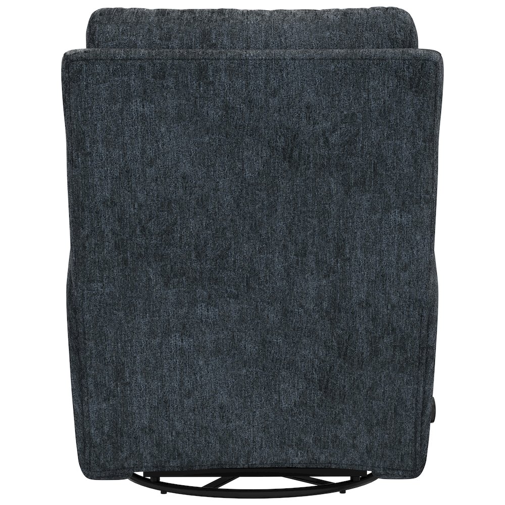 Belton Swivel Glider Recliner in Mineral color. Picture 4