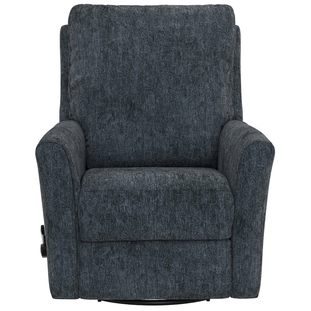 Belton Swivel Glider Recliner in Mineral color. Picture 6