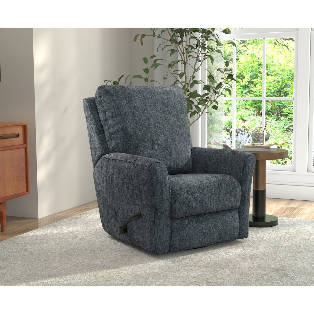 Belton Swivel Glider Recliner in Mineral color. Picture 13