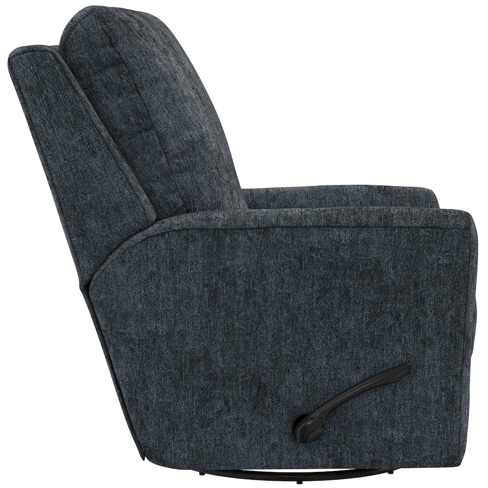 Belton Swivel Glider Recliner in Mineral color. Picture 15