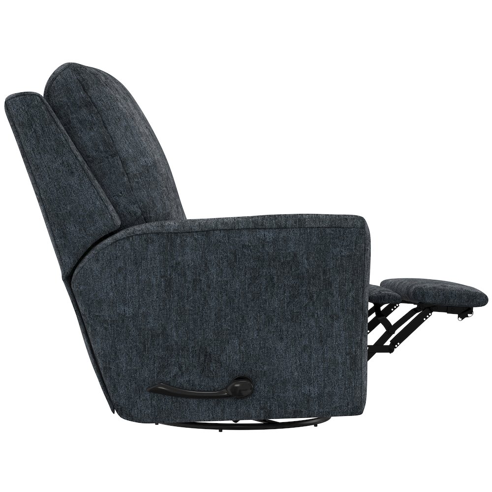 Belton Swivel Glider Recliner in Mineral color. Picture 17