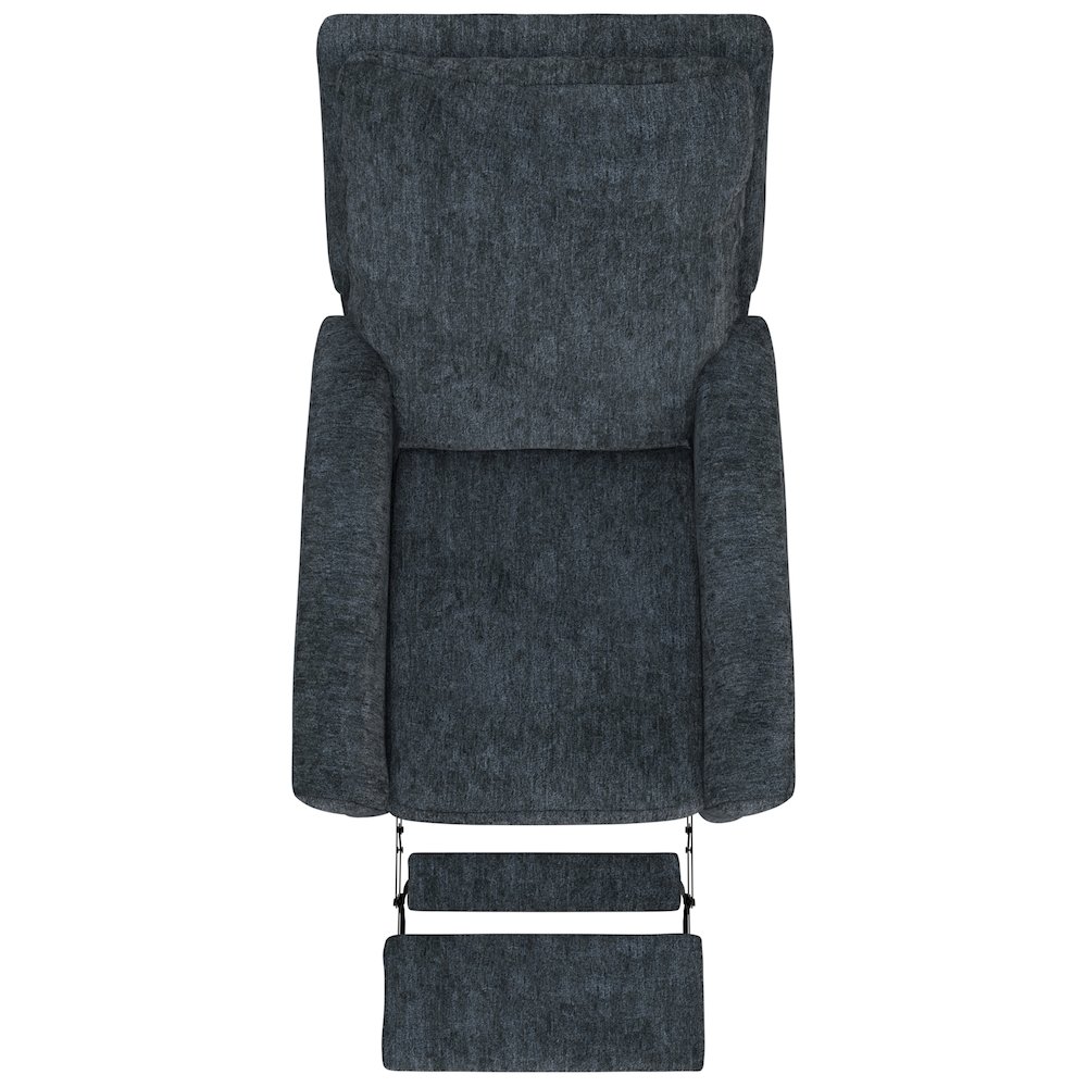 Belton Swivel Glider Recliner in Mineral color. Picture 22