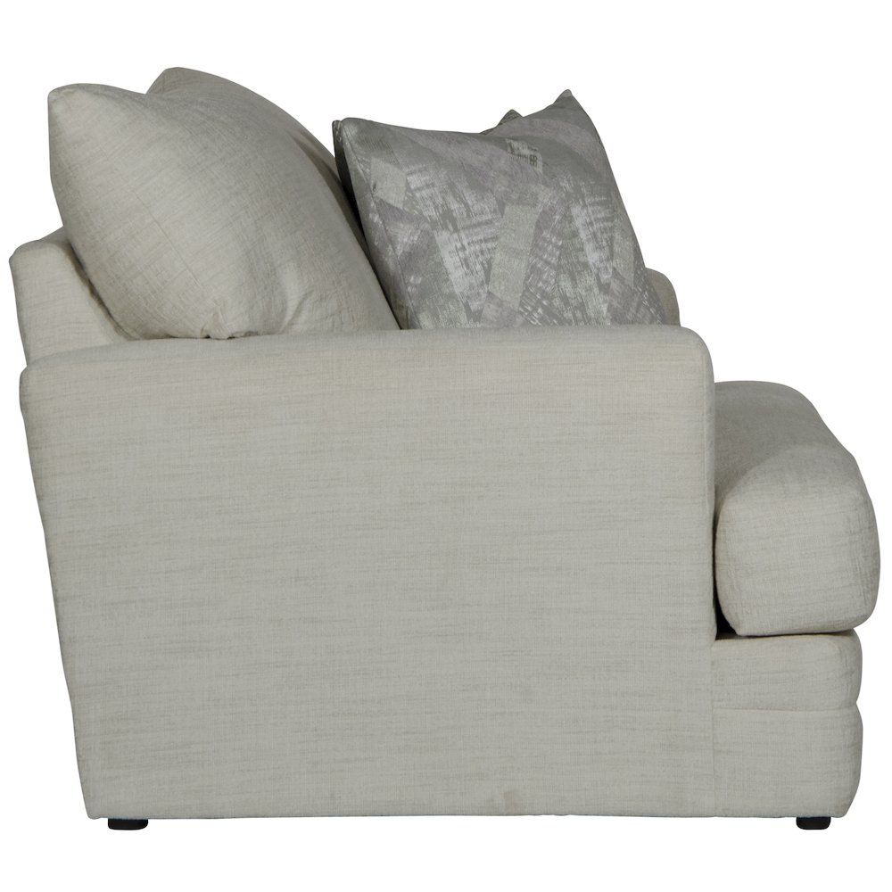 Zeller Chair 1/2 in White Color. Picture 4