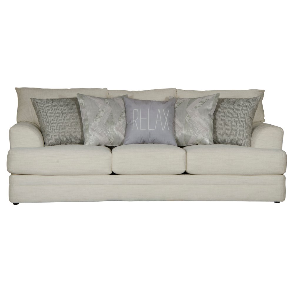 Zeller Sofa in White Color. Picture 3