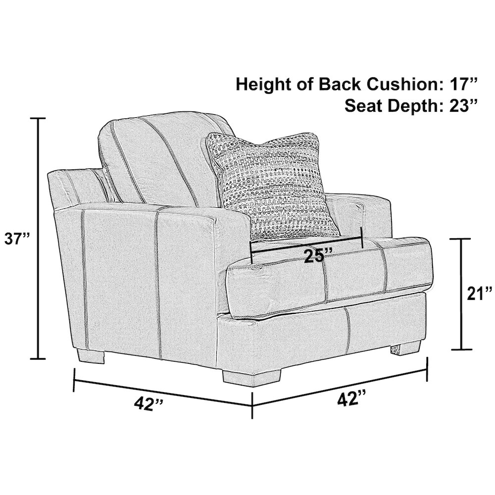 Marco Italian Top Grain Leather Match Chair. Picture 3