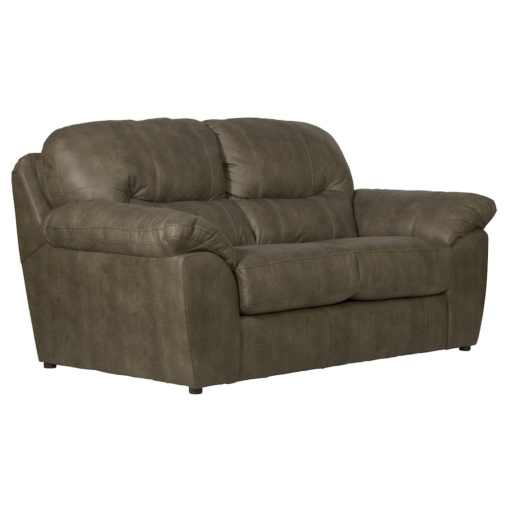 Bradshaw Loveseat in Brown Color. Picture 1