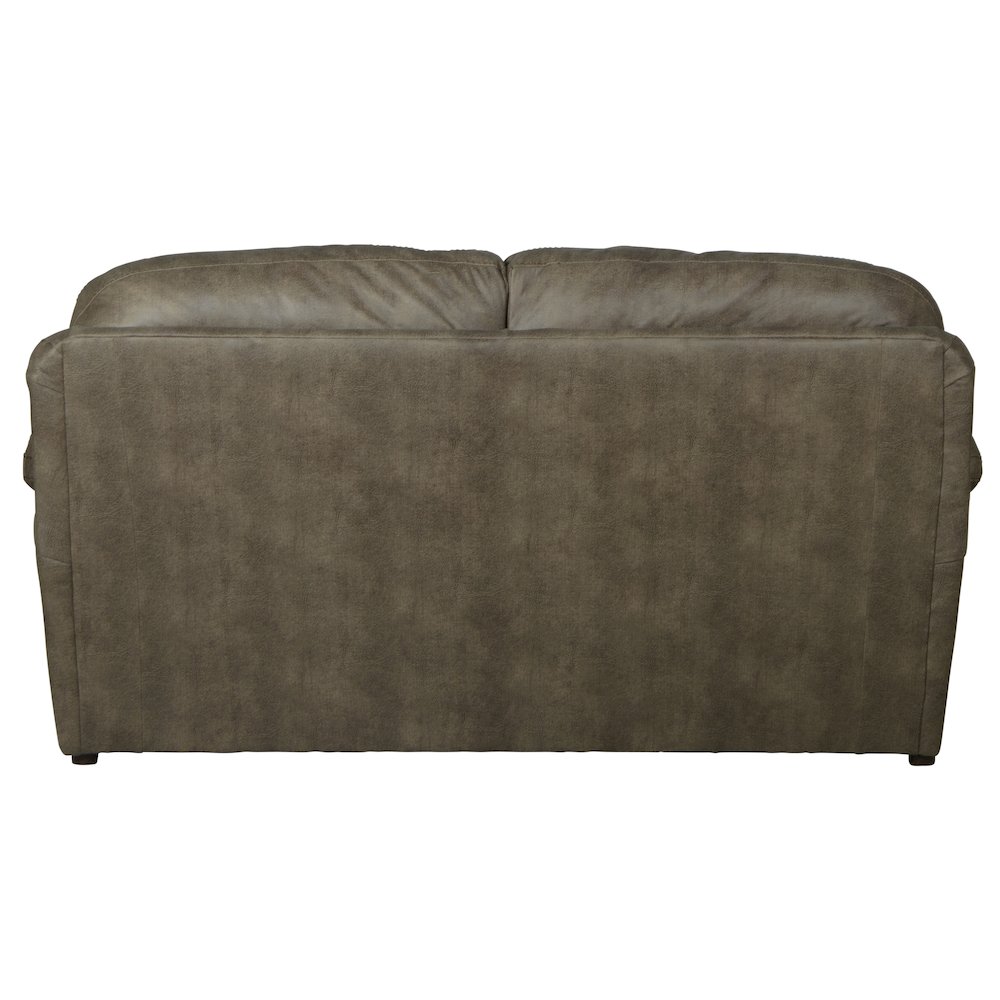 Bradshaw Loveseat in Brown Color. Picture 3