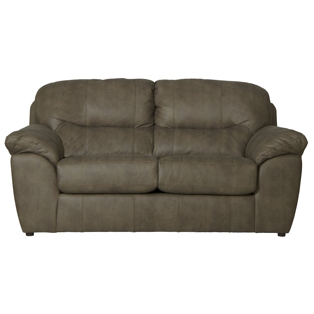 Bradshaw Loveseat in Brown Color. Picture 2