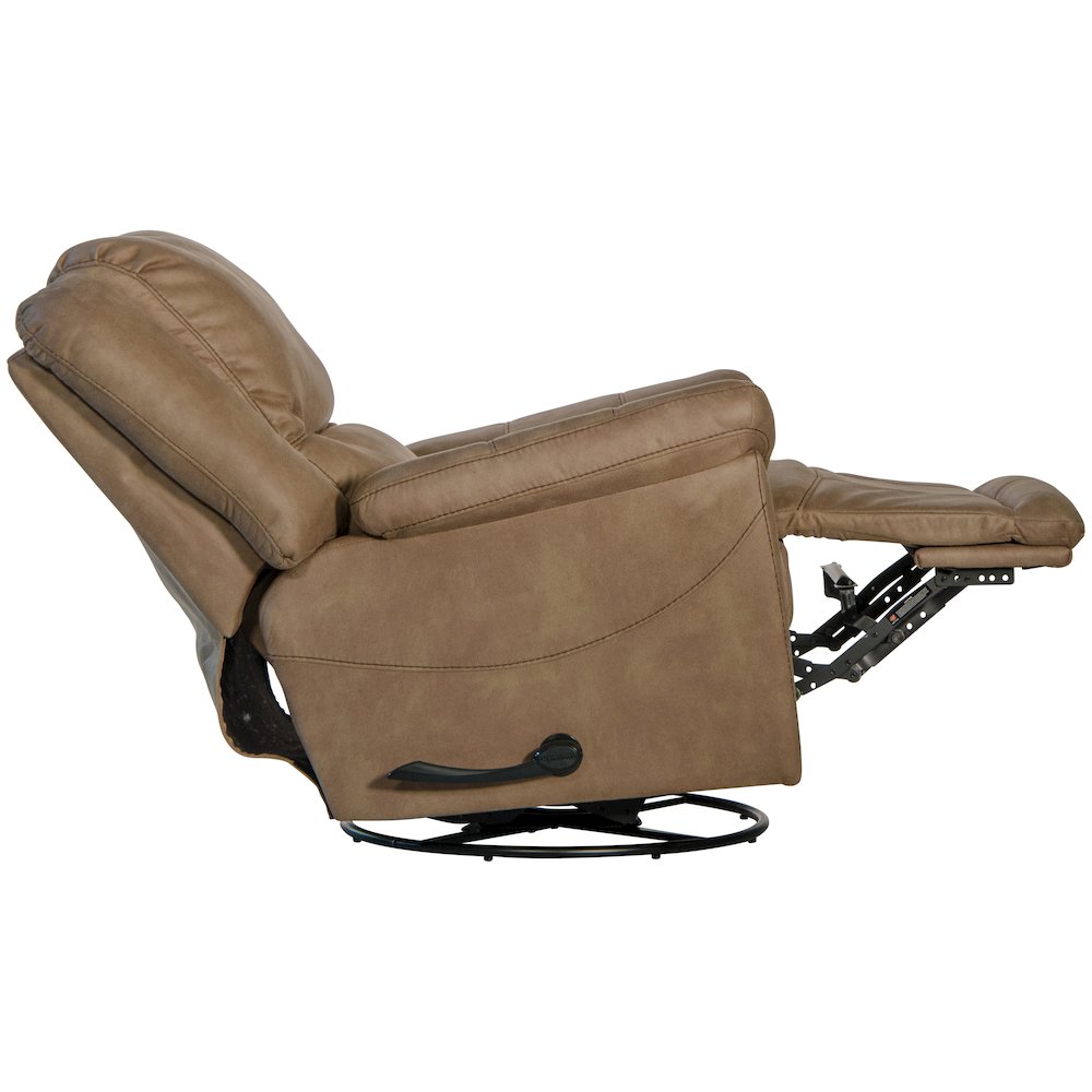 Cole Chaise Swivel Glider Recliner. Picture 6