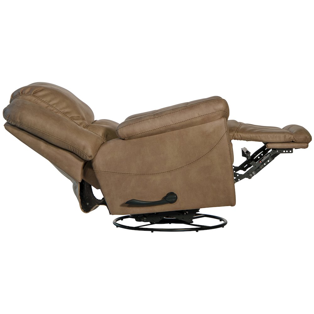 Cole Chaise Swivel Glider Recliner. Picture 7