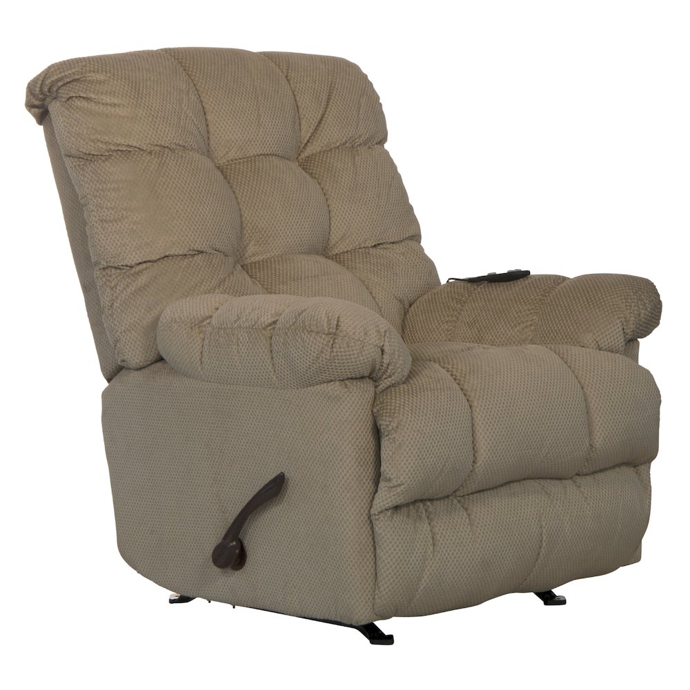 Nettles Chaise Rocker Recliner w/Deluxe Heat/Massage. Picture 1