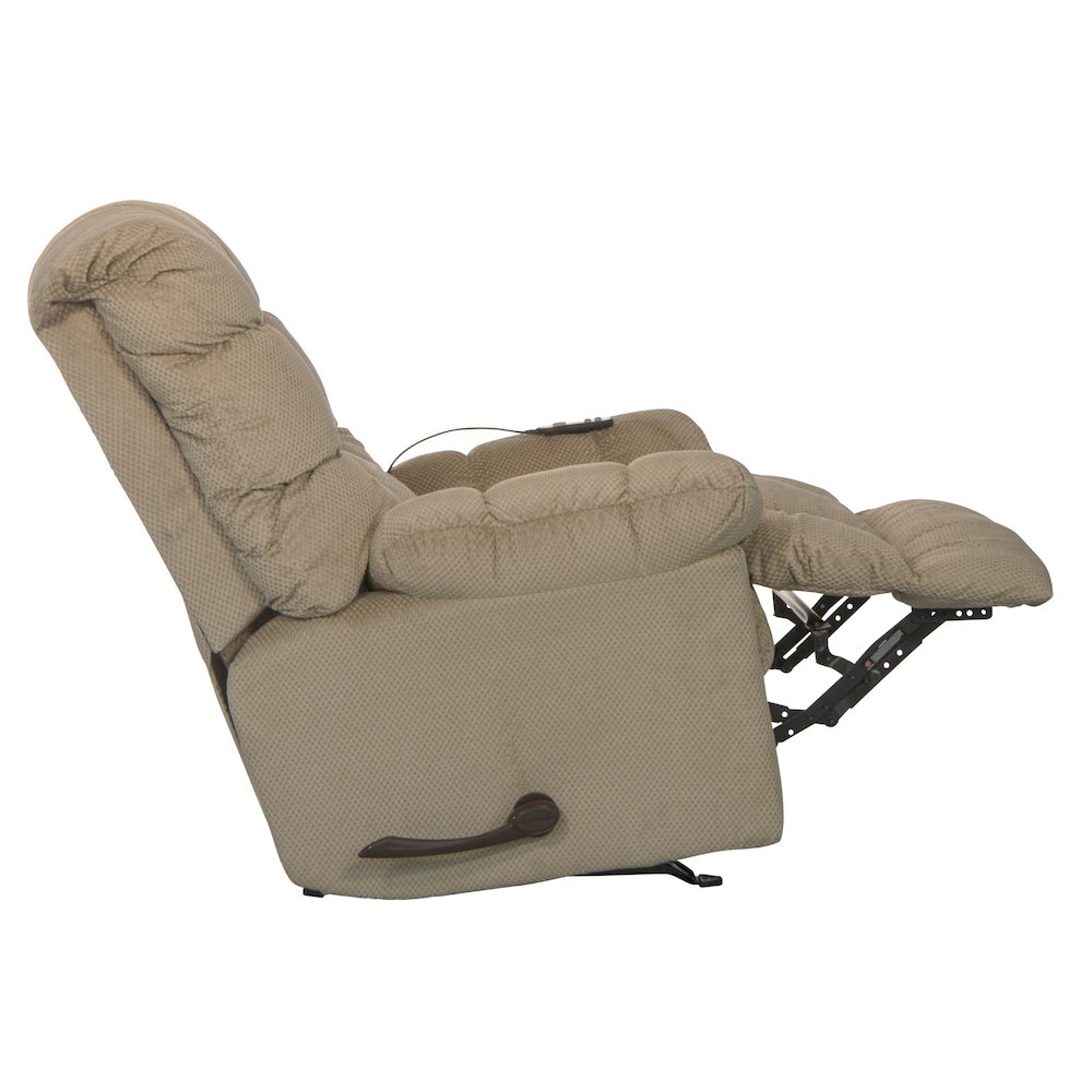 Nettles Chaise Rocker Recliner w/Deluxe Heat/Massage. Picture 7