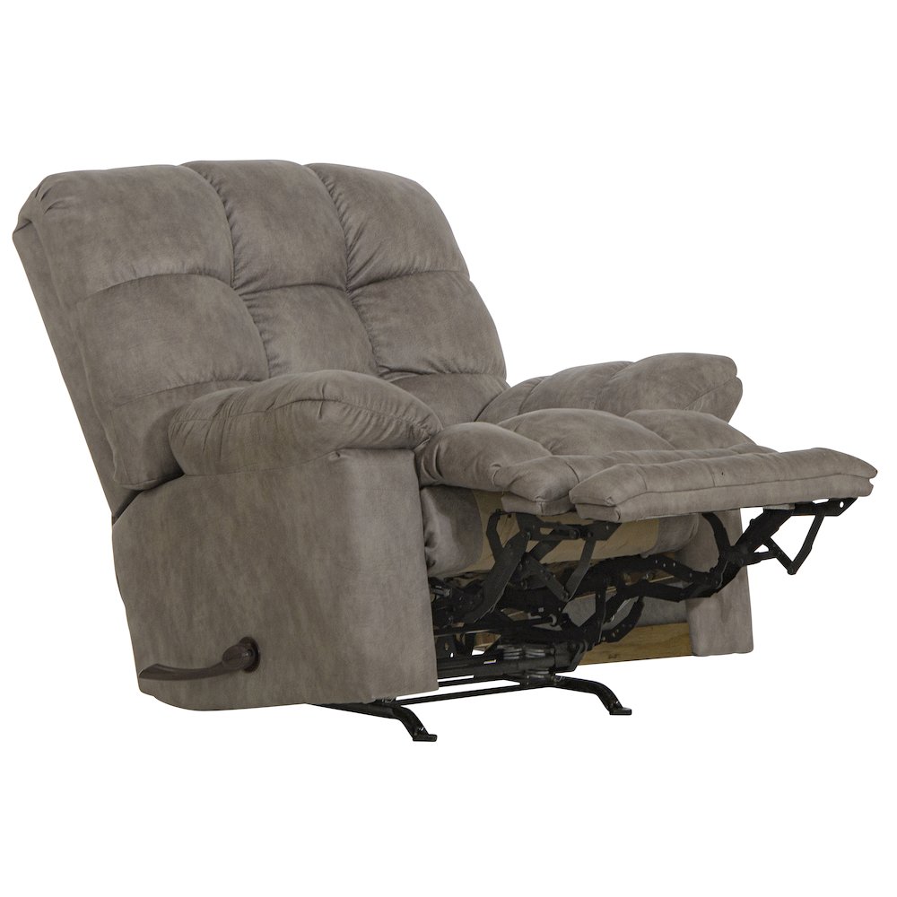 Machado Oversized Chaise Rocker Recliner with X-tra Extension Footrest. Picture 1