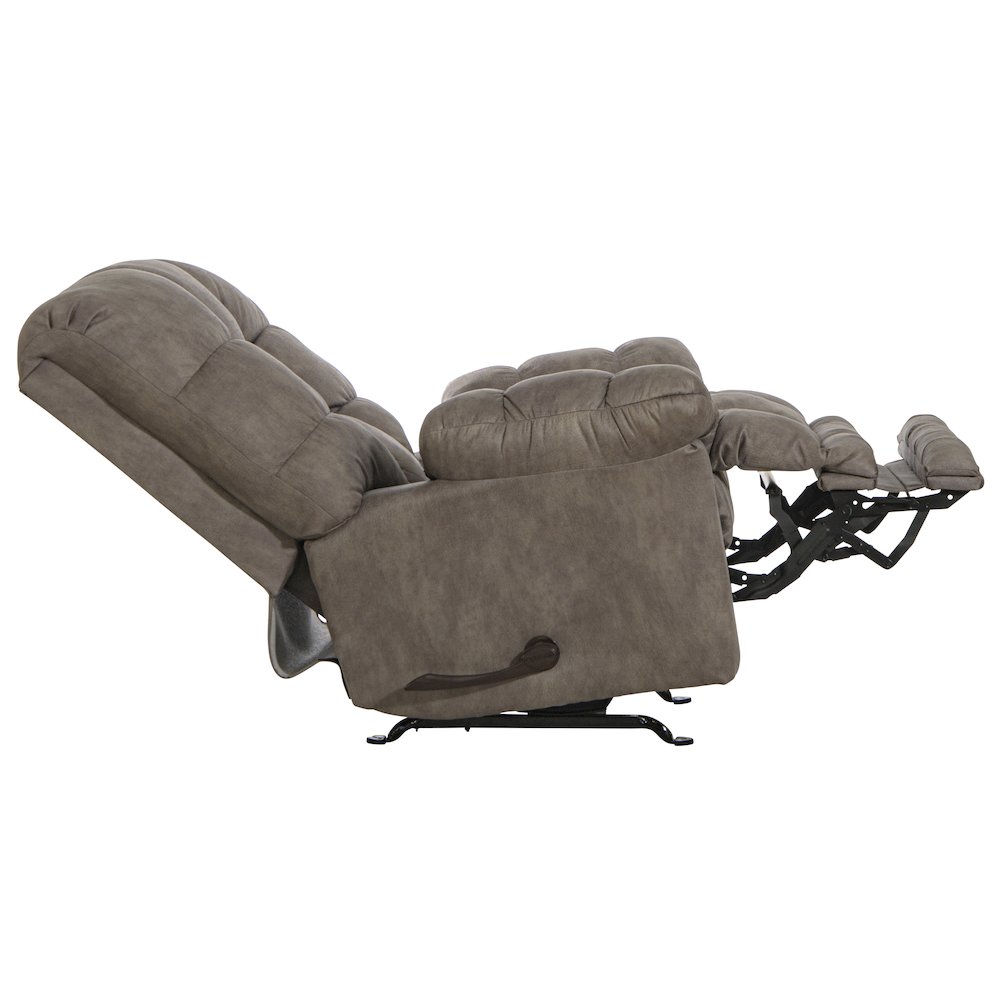Machado Oversized Chaise Rocker Recliner with X-tra Extension Footrest. Picture 7