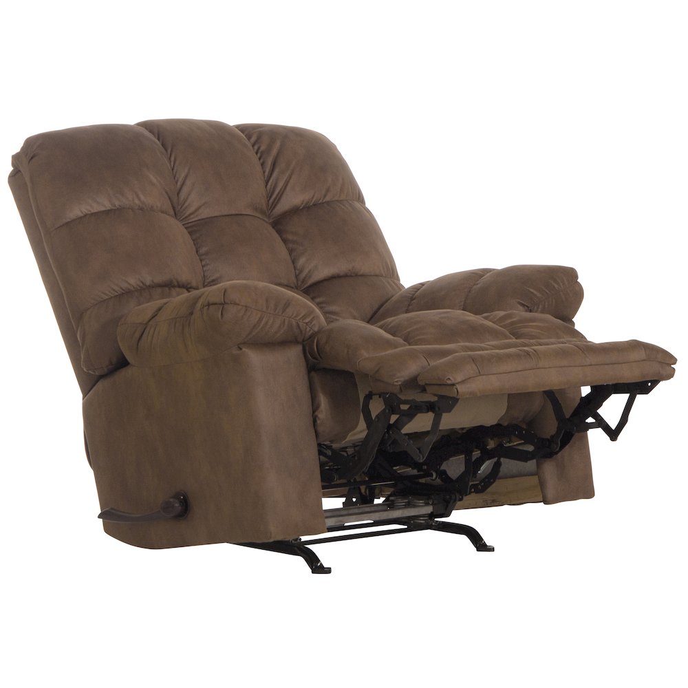 Machado Oversized Chaise Rocker Recliner with X-tra Extension Footrest. Picture 2