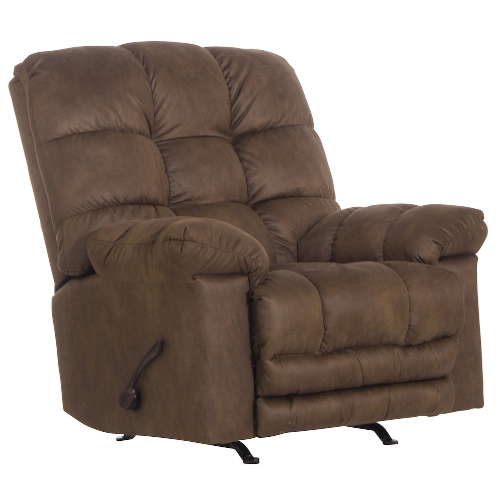 Machado Oversized Chaise Rocker Recliner with X-tra Extension Footrest. Picture 1
