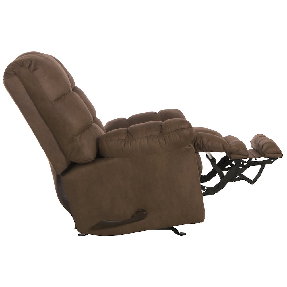 Machado Oversized Chaise Rocker Recliner with X-tra Extension Footrest. Picture 6