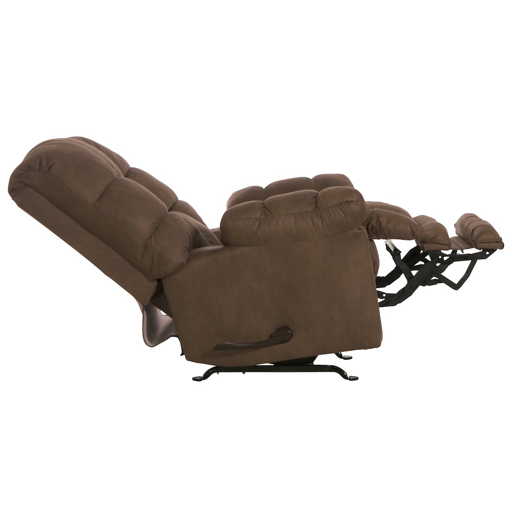Machado Oversized Chaise Rocker Recliner with X-tra Extension Footrest. Picture 7