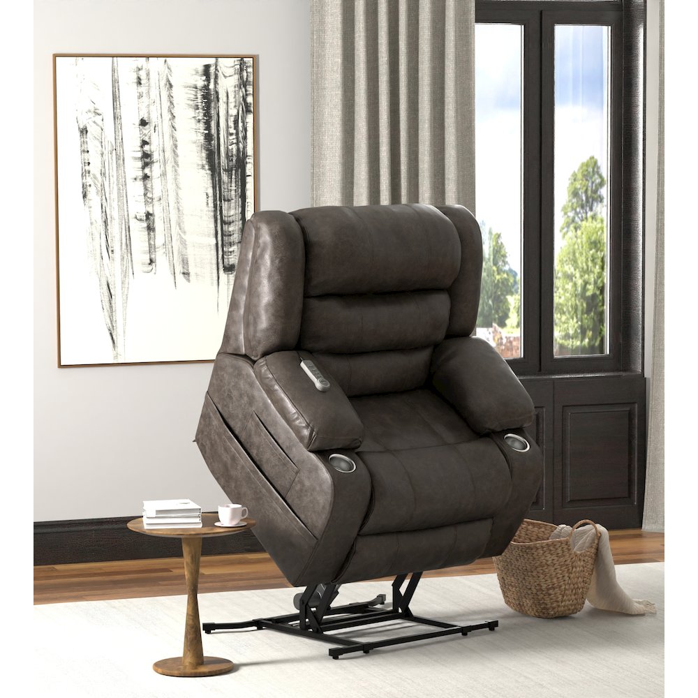 Tucker Power Lift Recliner with Heat & Massage. Picture 14