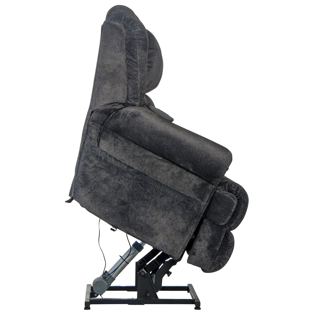 Burns Dual Motor Power Lift Chair with Full Lay Flat Reclining. Picture 5