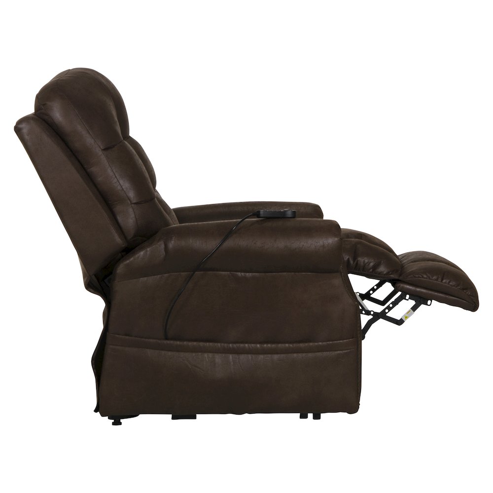 Ramsey Power Lift Lay Flat Recliner with Heat and Massage. Picture 8