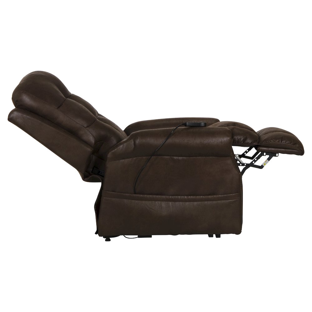 Ramsey Power Lift Lay Flat Recliner with Heat and Massage. Picture 9
