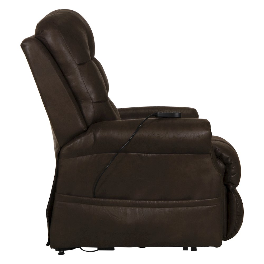 Ramsey Power Lift Lay Flat Recliner with Heat and Massage. Picture 7