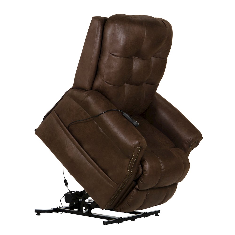 Ramsey Power Lift Lay Flat Recliner with Heat and Massage. Picture 3