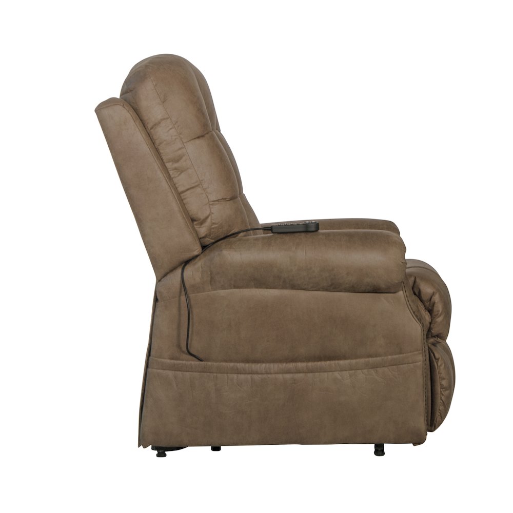 Ramsey Power Lift Lay Flat Recliner with Heat and Massage. Picture 6
