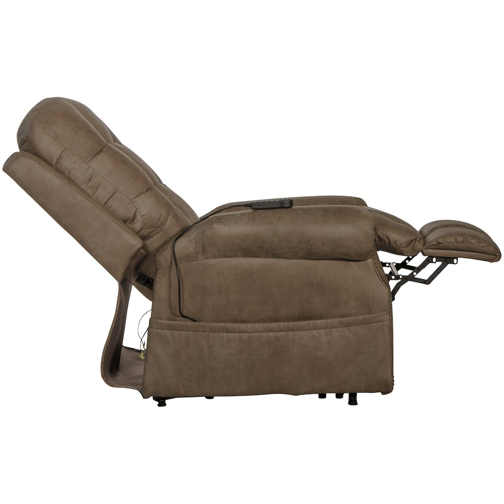 Ramsey Power Lift Lay Flat Recliner with Heat and Massage. Picture 8