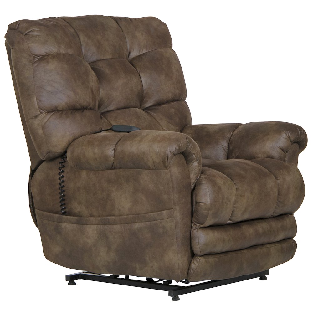 Oliver Power Lift Recliner with Dual Motor and Extended Ottoman. Picture 1