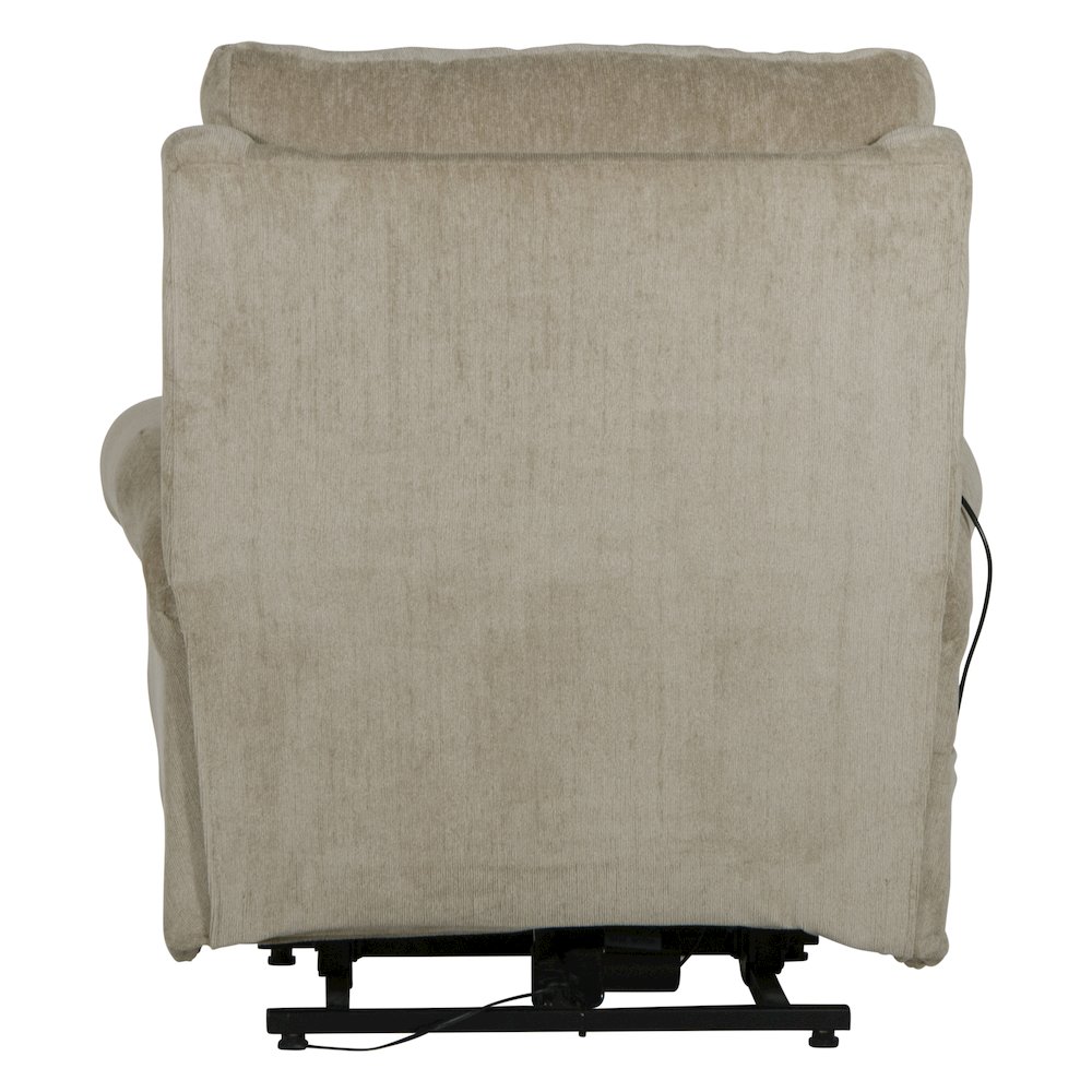 Warner Power Lay Flat Lift Recliner with Power Adjustable Headrest. Picture 6
