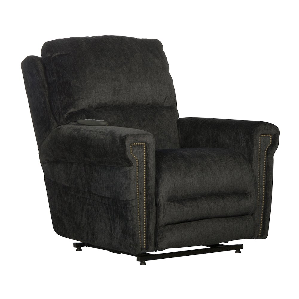 Warner Power Lay Flat Lift Recliner with Power Adjustable Headrest. Picture 1