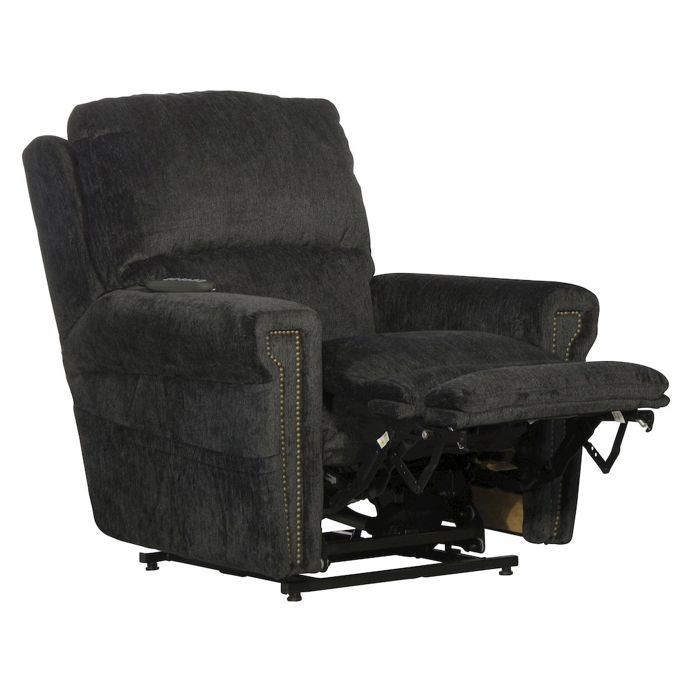 Warner Power Lay Flat Lift Recliner with Power Adjustable Headrest. Picture 2
