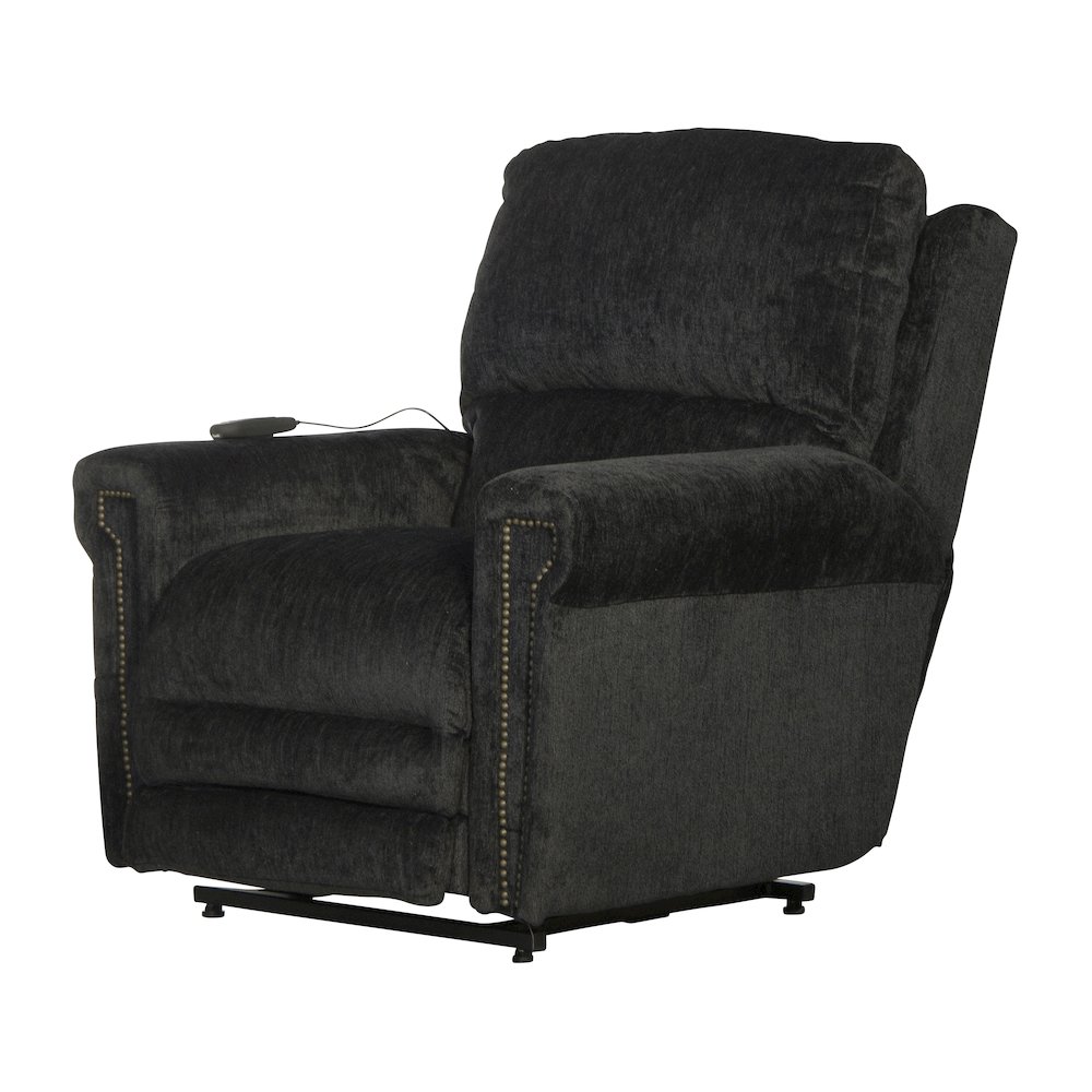 Warner Power Lay Flat Lift Recliner with Power Adjustable Headrest. Picture 4
