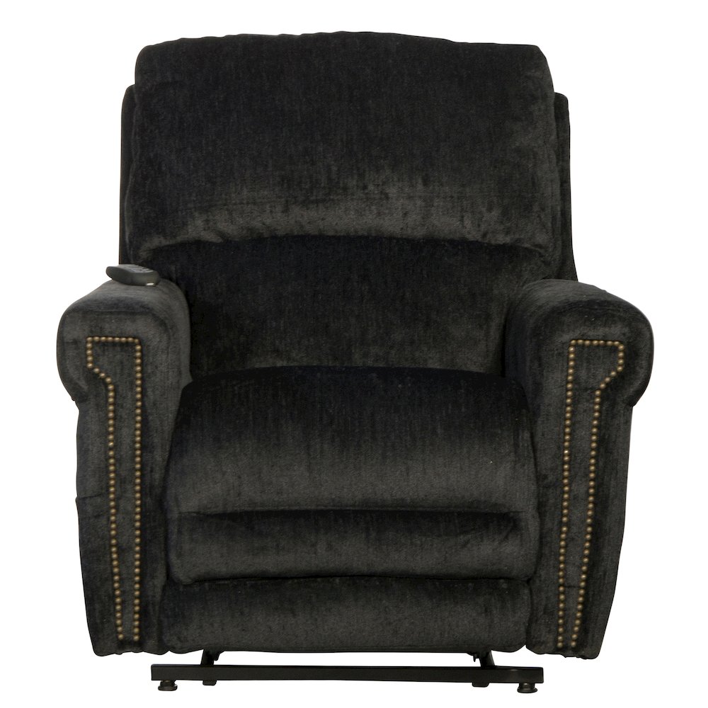 Warner Power Lay Flat Lift Recliner with Power Adjustable Headrest. Picture 5