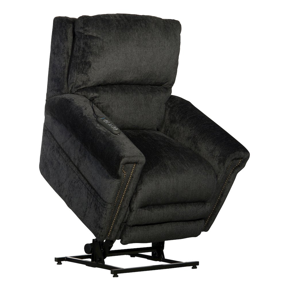 Warner Power Lay Flat Lift Recliner with Power Adjustable Headrest. Picture 6