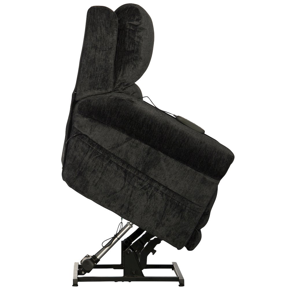 Warner Power Lay Flat Lift Recliner with Power Adjustable Headrest. Picture 7