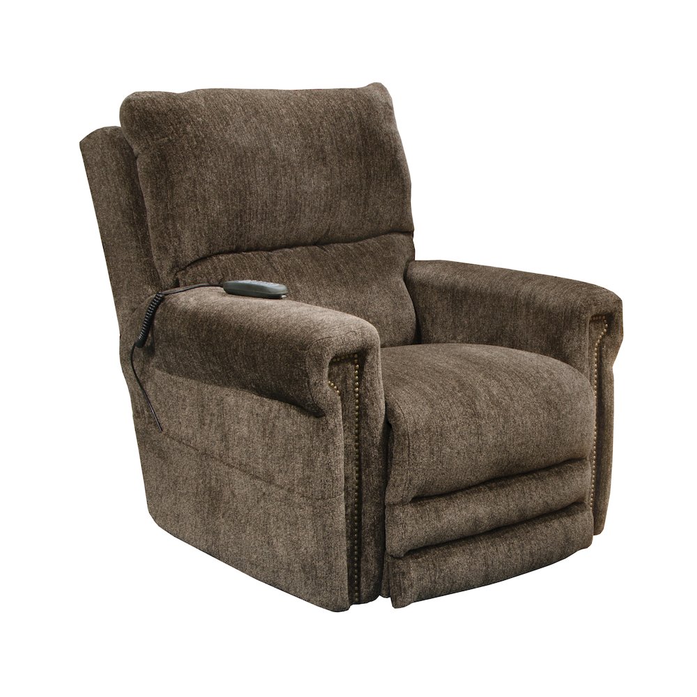 Warner Power Lay Flat Lift Recliner with Power Adjustable Headrest. Picture 1