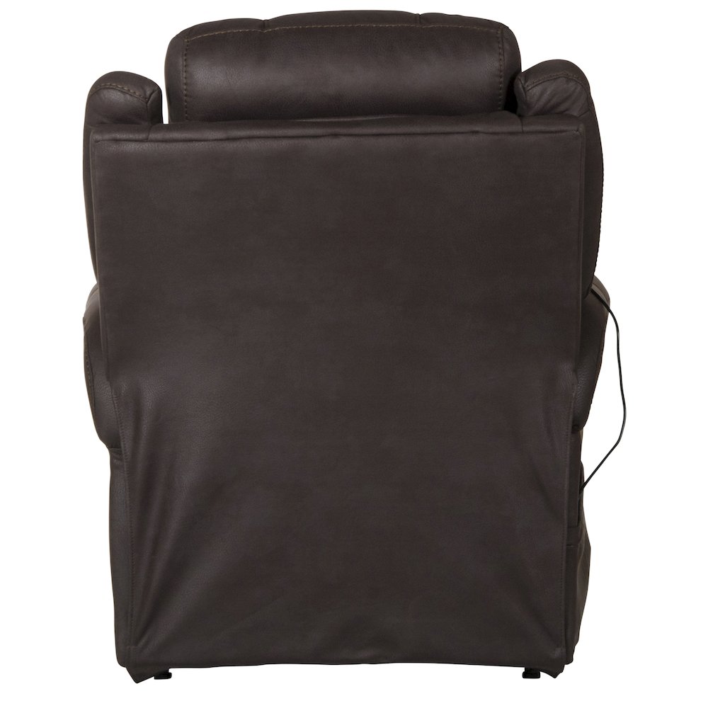 Haywood Power Lift Assist Lay Flat Recliner with Power Adjustable Headrest. Picture 5