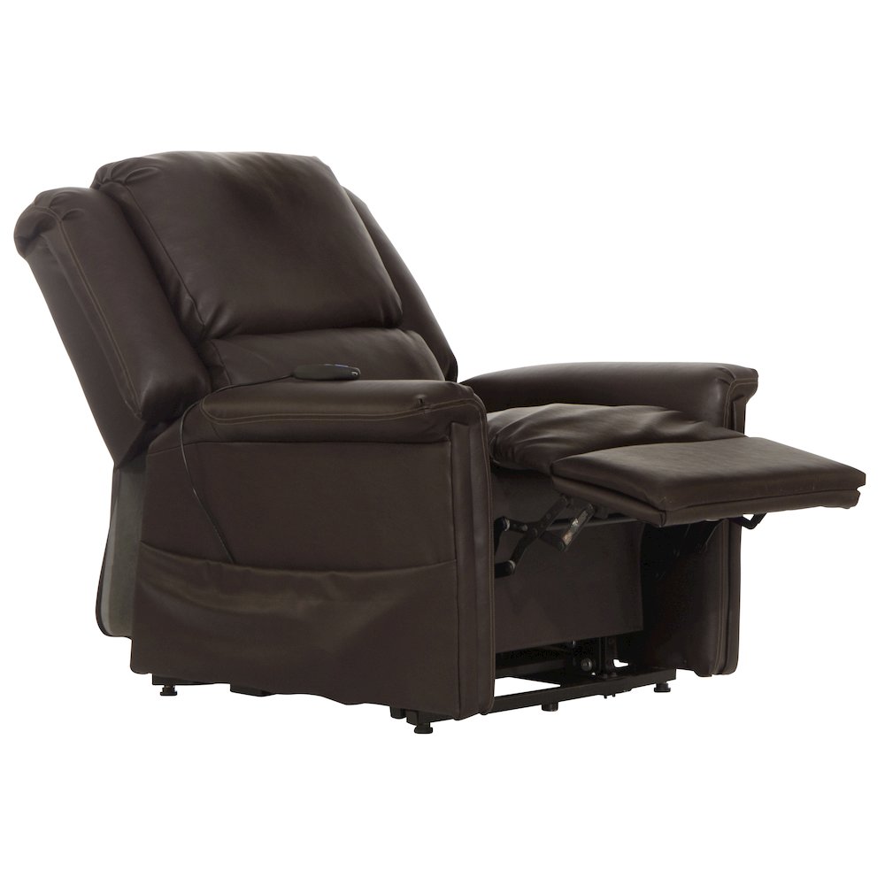 Elsie Power Lift Lay-Flat Recliner with Disinfectable PU Fabric. Picture 2