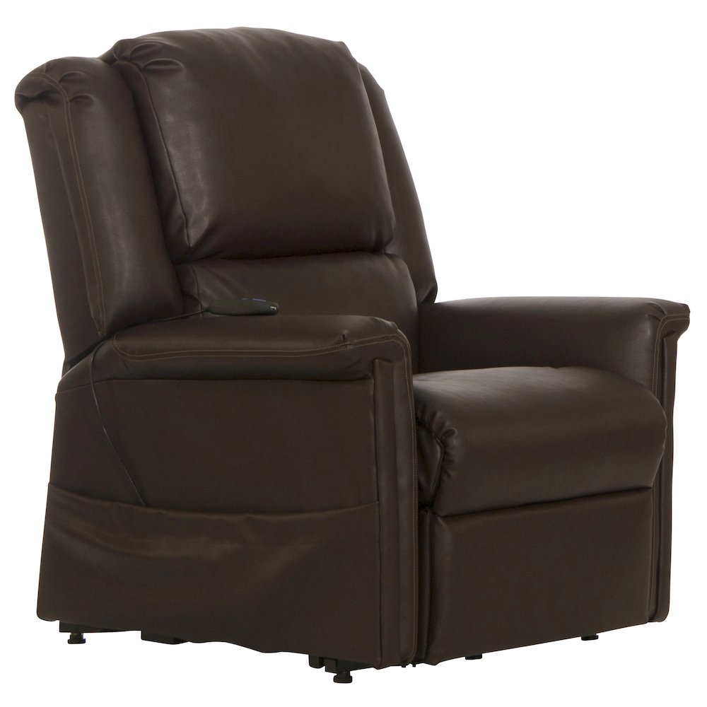 Elsie Power Lift Lay-Flat Recliner with Disinfectable PU Fabric. Picture 1