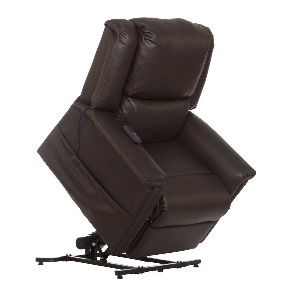 Elsie Power Lift Lay-Flat Recliner with Disinfectable PU Fabric. Picture 6